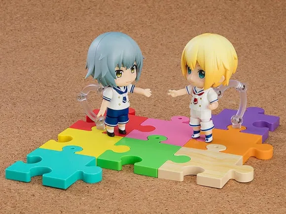 Nendoroid More Puzzle Base (Wood Grain)