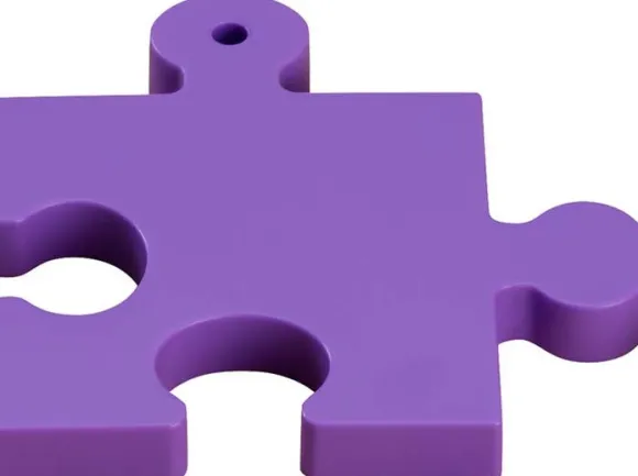 Nendoroid More Puzzle Base (Purple)