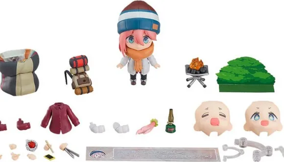 Nendoroid Nadeshiko Kagamihara: Solo Camp Ver. DX Edition (Laid-Back Camp)