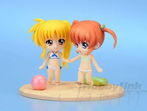 Nendoroid Petit Nanoha & Fate Summer Memories Set