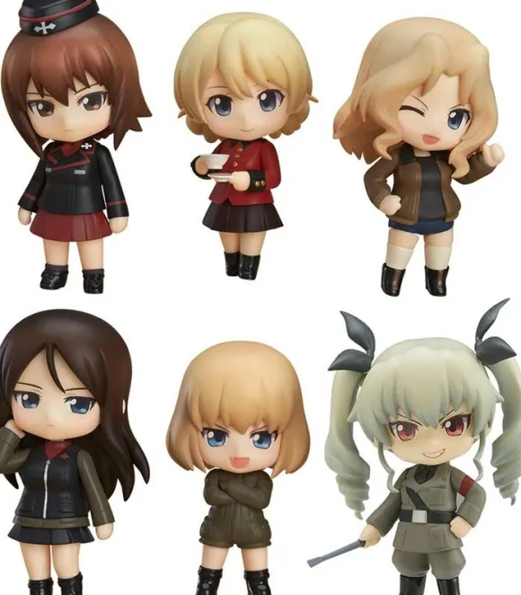 Nendoroid Petite: Girls und Panzer - Other High Schools Ver.: 1Box (6pcs)