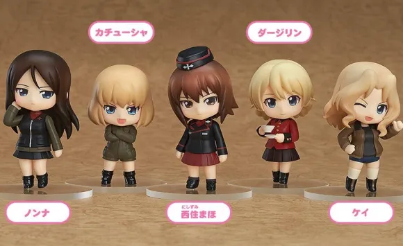 Nendoroid Petite: Girls und Panzer - Other High Schools Ver.: 1Box (6pcs)