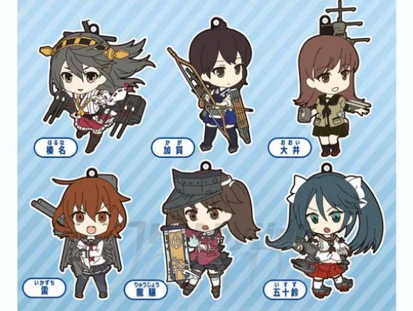 Nendoroid Plus Fleet Collection Strap Vol.1: 1Box 6pcs
