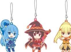 Nendoroid Plus KONO SUBARASHII SEKAI NI SYUKUFUKU WO! 2 Rubber Strap Set: Aqua, Megumin & Darkness