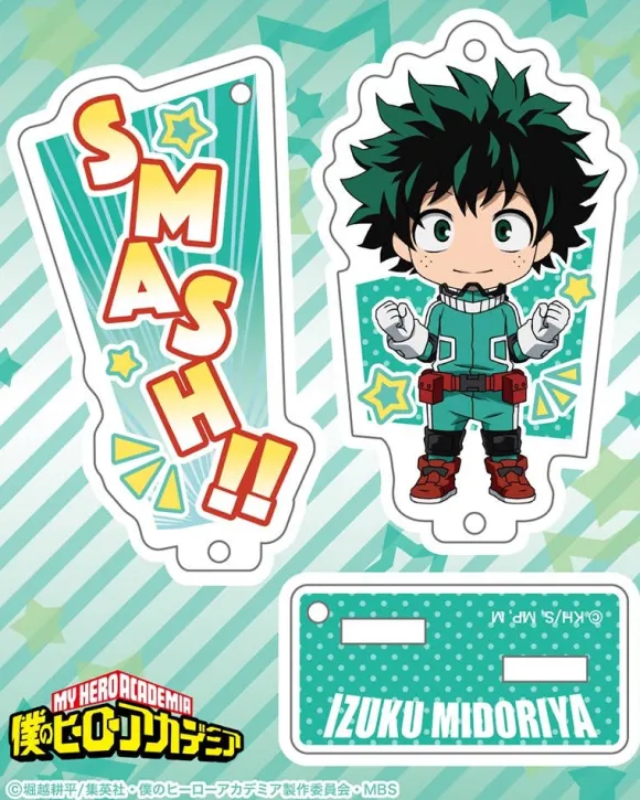 Nendoroid Plus: My Hero Academia Stand Acrylic Plates Izuku Midoriya (Reproduction)