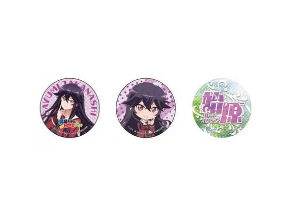 Nendoroid Plus When Supernatural Battles Became Commonplace Can Badge 3Set (Sayumi Takanashi)