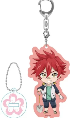 Nendoroid Plus Zoku Touken Ranbu -Hanamaru- Acrylic Keychain with Stand Aizen Kunitoshi