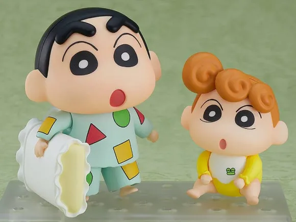 Nendoroid Shinnosuke Nohara: Pajama Ver. & Himawari (Crayon Shin-chan)