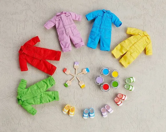 Nendoroid Doll Outfit Set (Colorful Coveralls Blue)