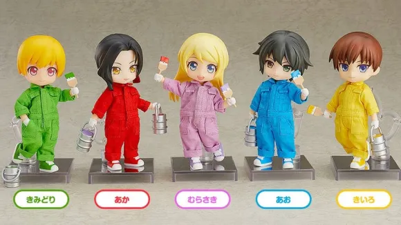 Nendoroid Doll Outfit Set (Colorful Coveralls Blue)