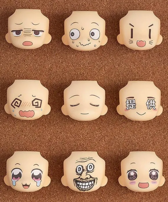 Nendoroid More: Face Swap 02: 1Box (9pcs)