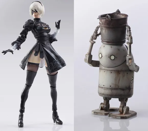 Nier: Automata Bring Arts 2B & Machine Lifeform (Set of 2)