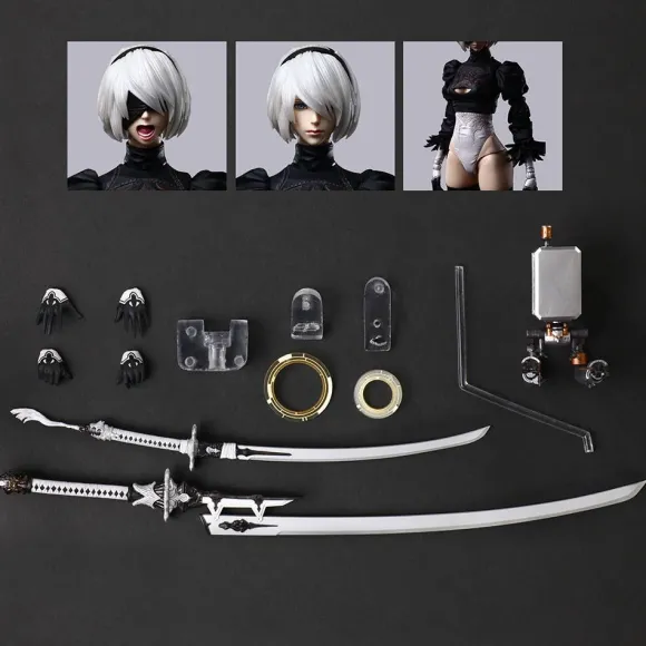 Nier: Automata PLAY ARTS Kai 2B (YoRHa No.2 Type B DX version) (Reissue)