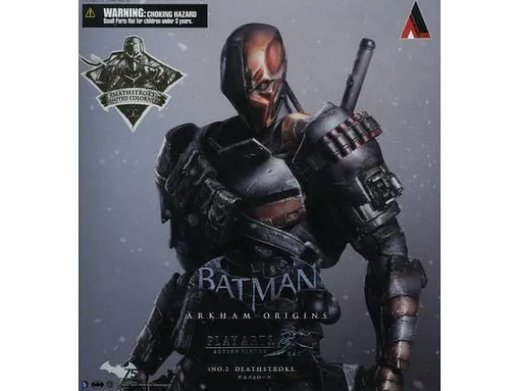 Play Arts Kai Deathstroke Arkham Origins New York Comicon 2014