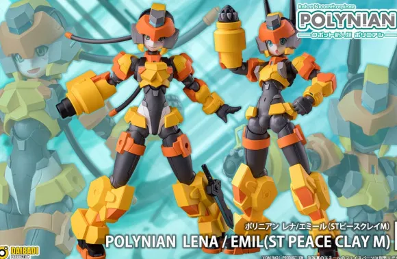 Polynian Lena / Emil (ST Peace Clay M)