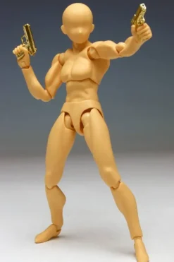 1/12 Realistic Handgun (6 Types) Gold Coating Ver.