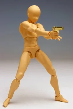1/12 Realistic Handgun (6 Types) Gold Coating Ver.