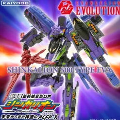 Revoltech Evangelion Evolution Shinkalion 500 Type Eva