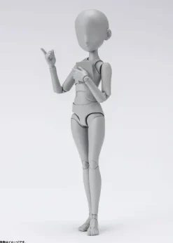 S.H.Figuarts Body-chan Ken Sugimori Edition DX SET (Gray Color Ver.) (Reissue)