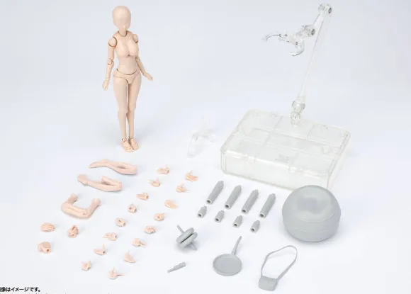 S.H.Figuarts Body-chan -Kentaro Yabuki- Edition DX SET (Pale orange Color Ver.) (Reissue)
