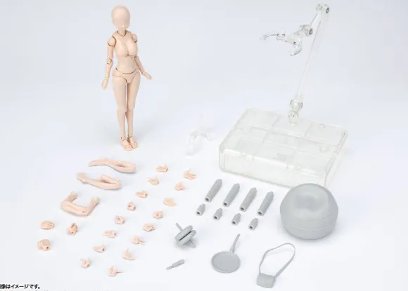 S.H.Figuarts Body-chan -Kentaro Yabuki- Edition DX SET (Pale orange Color Ver.)