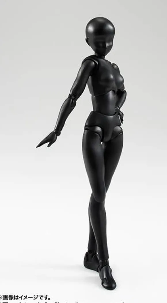 S.H.Figuarts Body-Chan Solid Black Color Ver.