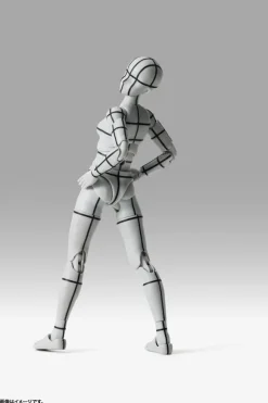 S.H.Figuarts Body-chan -Sports- Edition -Wireframe- (Gray Color Ver.)