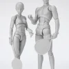 S.H.Figuarts Body-chan -Sports- Edition DX SET (Gray Color Ver.)