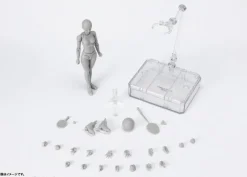 S.H.Figuarts Body-chan -Sports- Edition DX SET (Gray Color Ver.)