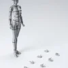 S.H.Figuarts Body-Chan Wireframe (Gray Color Ver.) (Reissue)