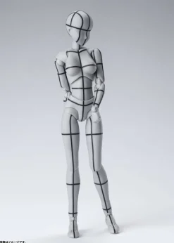 S.H.Figuarts Body-Chan Wireframe (Gray Color Ver.) (Reissue)