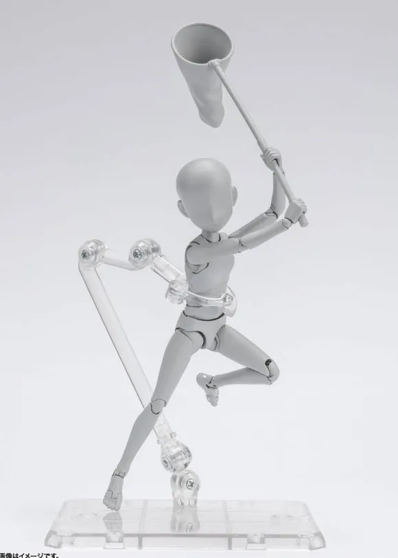 S.H.Figuarts Body-kun Ken Sugimori Edition DX SET (Gray Color Ver.) (Reissue)