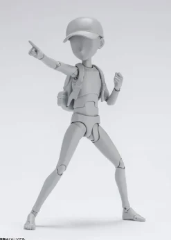 S.H.Figuarts Body-kun Ken Sugimori Edition DX SET (Gray Color Ver.) (Reissue)