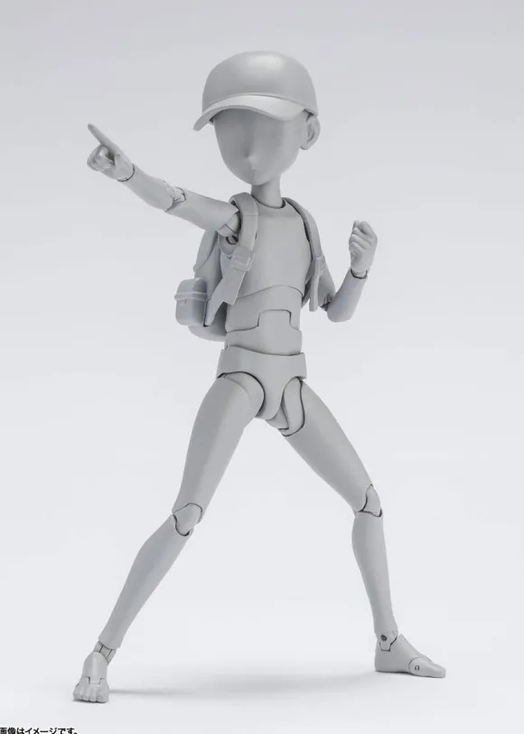 S.H.Figuarts Body-kun Ken Sugimori Edition DX SET (Gray Color Ver.) (Reissue)