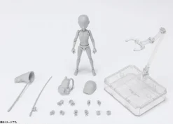 S.H.Figuarts Body-kun Ken Sugimori Edition DX SET (Gray Color Ver.) (Reissue)