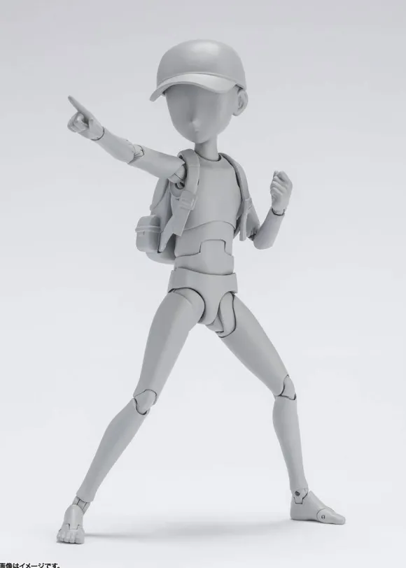S.H.Figuarts Body-kun Ken Sugimori Edition DX SET (Gray Color Ver.)