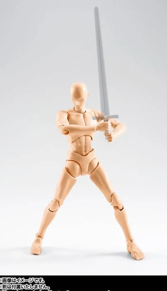 S.H.Figuarts Body-Kun Rihito Takarai Edition Pale orange Color Ver.