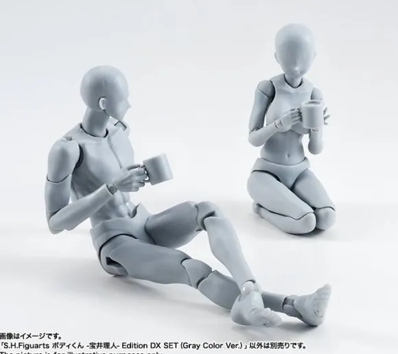 S.H.Figuarts Body-Kun Rihito Takarai Edition DX SET Gray Color Ver.