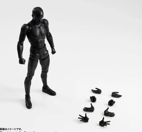 S.H.Figuarts Body-Kun Solid Black Color Ver.