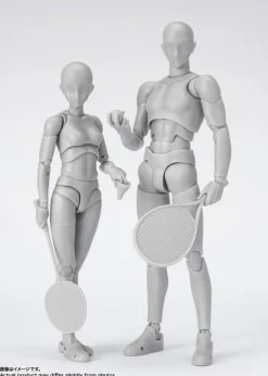 S.H.Figuarts Body-kun -Sports- Edition DX SET (Gray Color Ver.)
