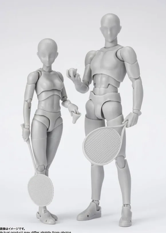 S.H.Figuarts Body-kun -Sports- Edition DX SET (Gray Color Ver.)