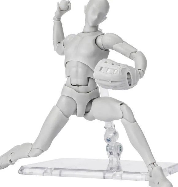 S.H.Figuarts Body-kun -Sports- Edition DX SET (Gray Color Ver.)