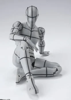 S.H.Figuarts Body-Kun Wireframe (Gray Color Ver.) (Reissue)