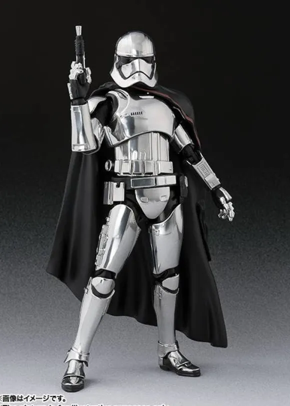 S.H.Figuarts First Order Stormtrooper & Captain Phasma with BB-9E