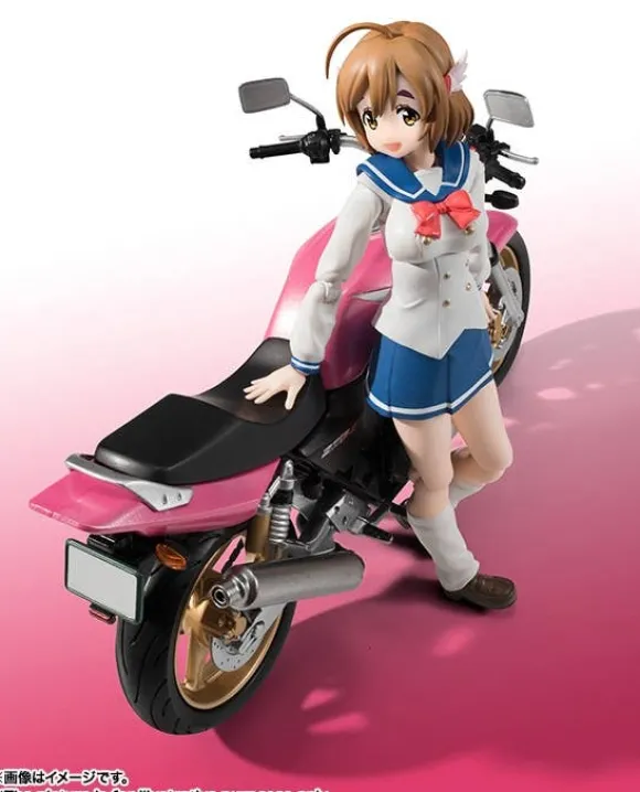 S.H.Figuarts Hane Sakura Uniform Ver & CB400 Super Four
