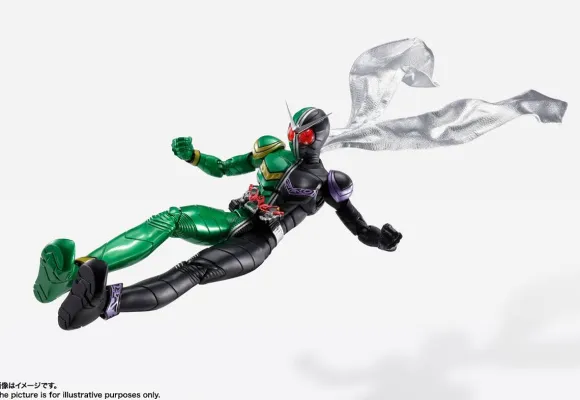 S.H.Figuarts (Shinkocchou) Kamen Rider W Cyclone Joker Fuuto PI Animated Commemoration