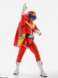 S.H.Figuarts (SHINKOCCHOU SEIHOU) Akarenger Super Sentai 50th Anniversary Ver. (First press limited pedestal included)