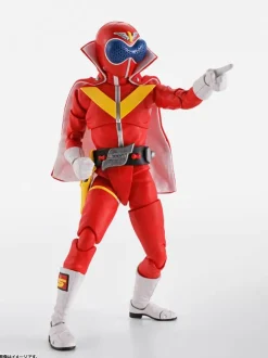 S.H.Figuarts (SHINKOCCHOU SEIHOU) Akarenger Super Sentai 50th Anniversary Ver. (First press limited pedestal included)