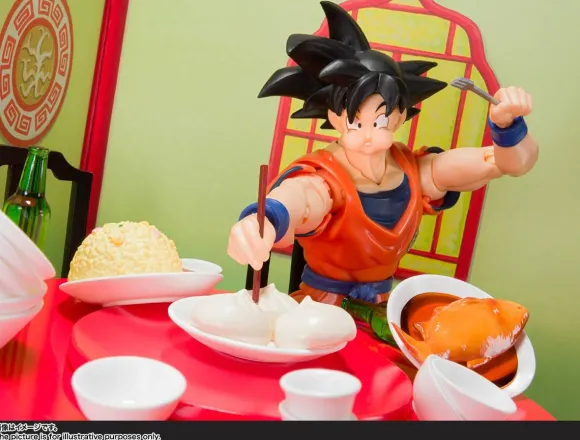 S.H.Figuarts Son Goku's Eating Till Stuffed Set