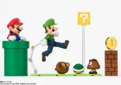 S.H.Figuarts Super Mario Brothers Playset (Super Mario)